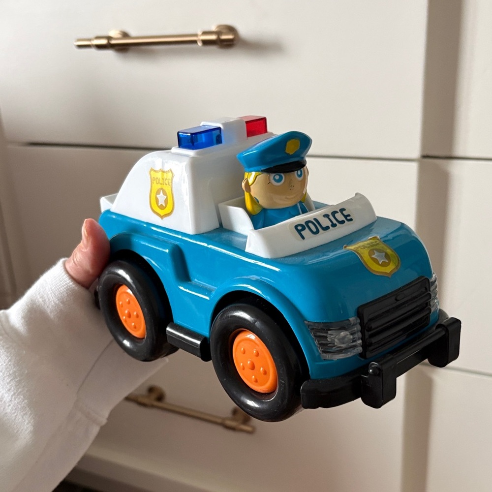 My first police car playset